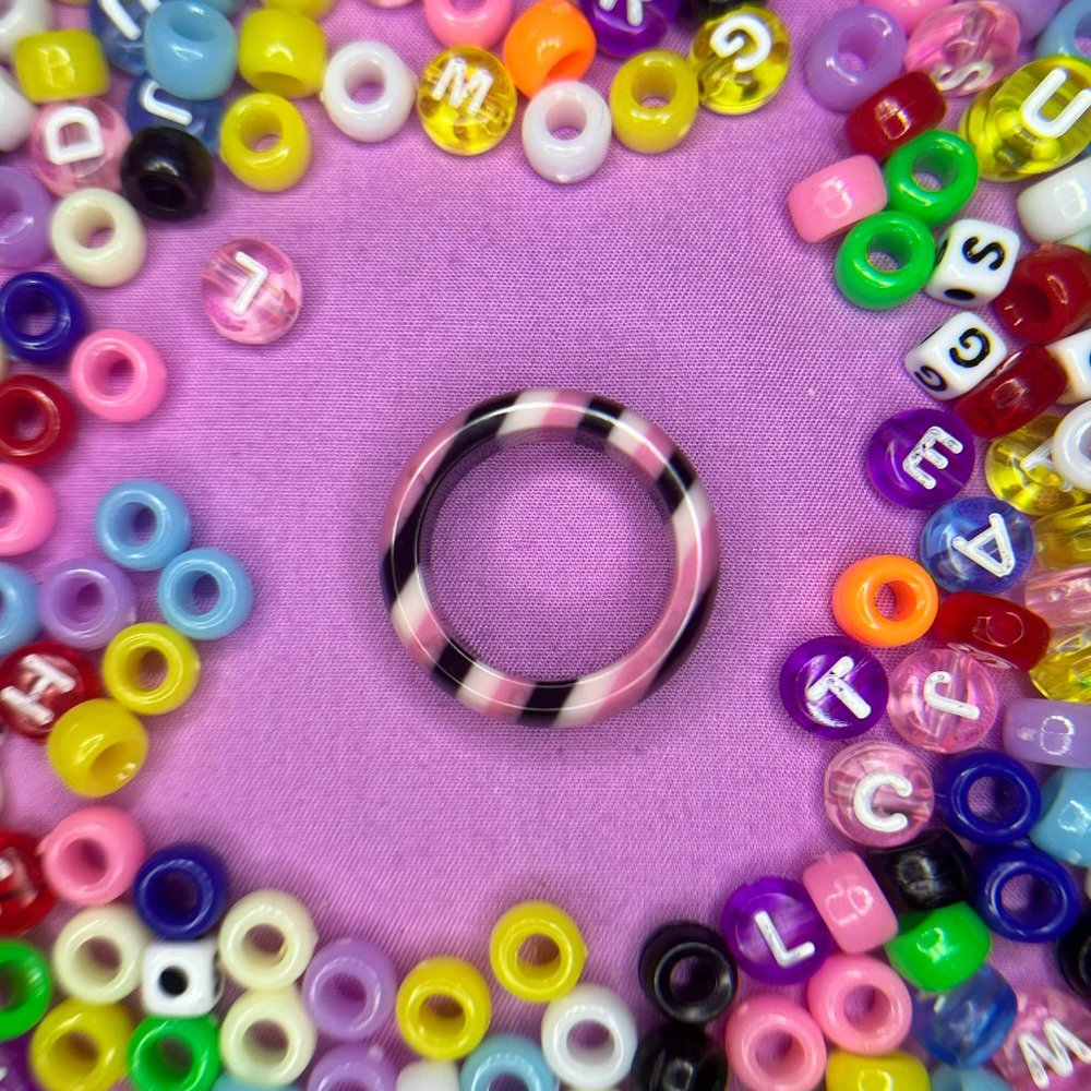 Korean style Acrylic ring